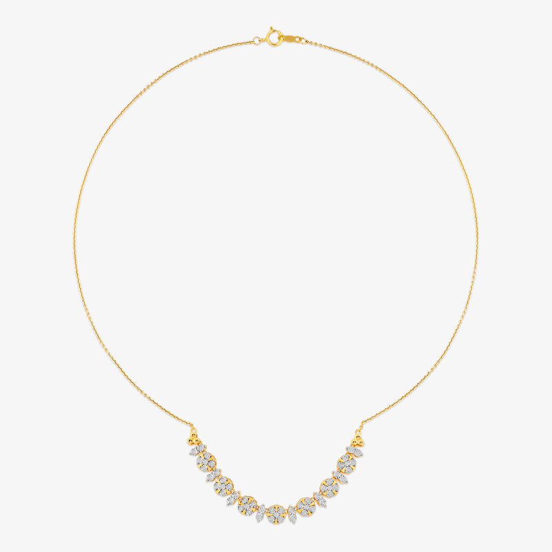 Eternal Blossom Diamond Necklet
