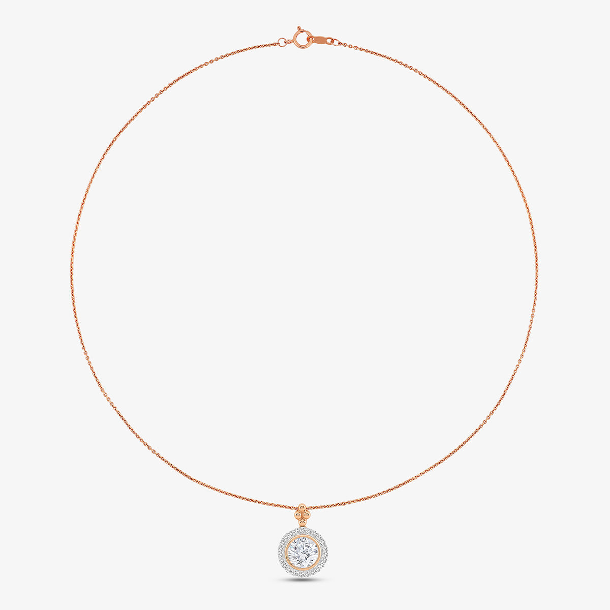 GRACE<span> Halo Diamond</span> PENDANT