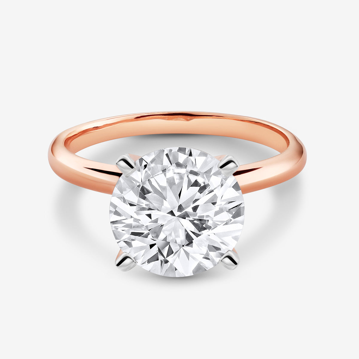 ELEGANT<span> Round Solitaire </span>RING