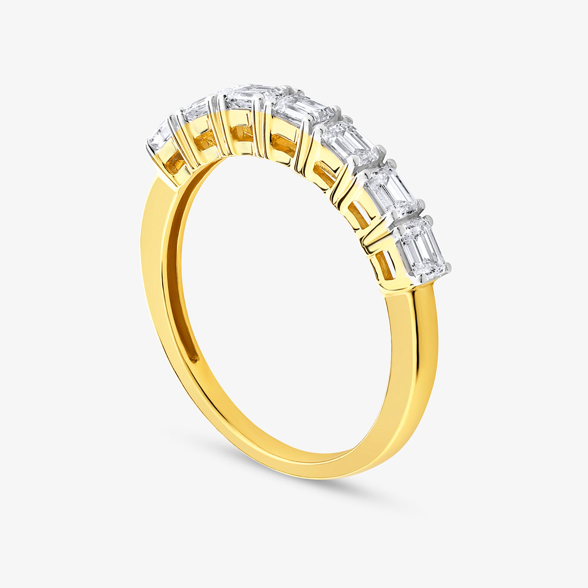 LUCENT <span>Emerald Cut Diamond </span>BAND