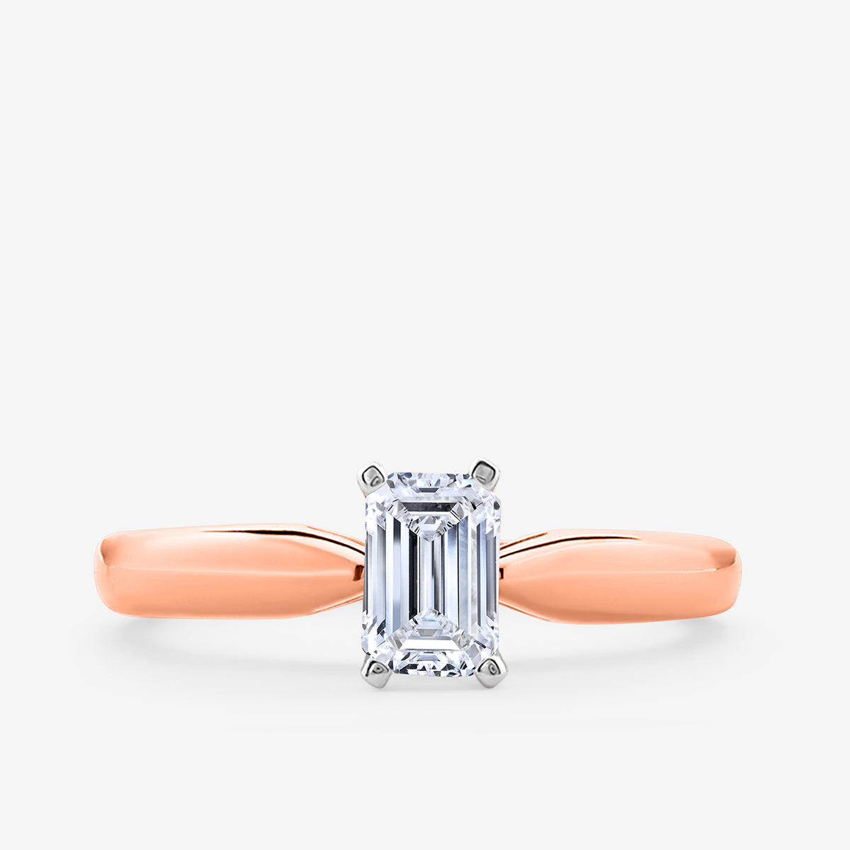 MINIMAL <span>Emerald Solitaire </span>RING
