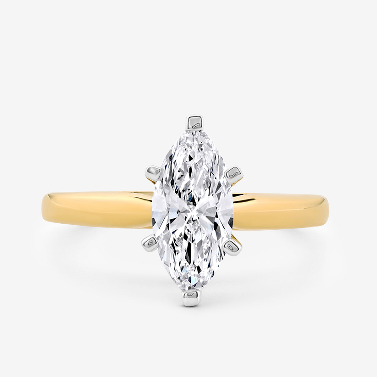 CLASSIC<span> Marquise Solitaire </span>RING