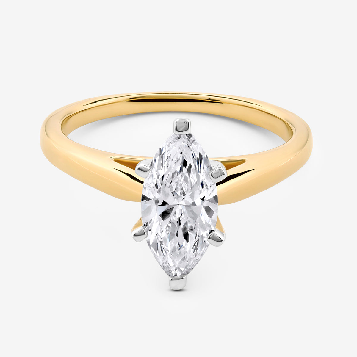 CLASSIC<span> Marquise Solitaire </span>RING