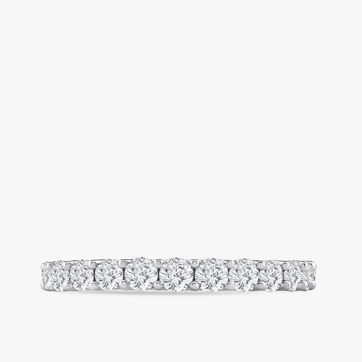 ROUND <span>Cluster Eternity Diamond </span>RING