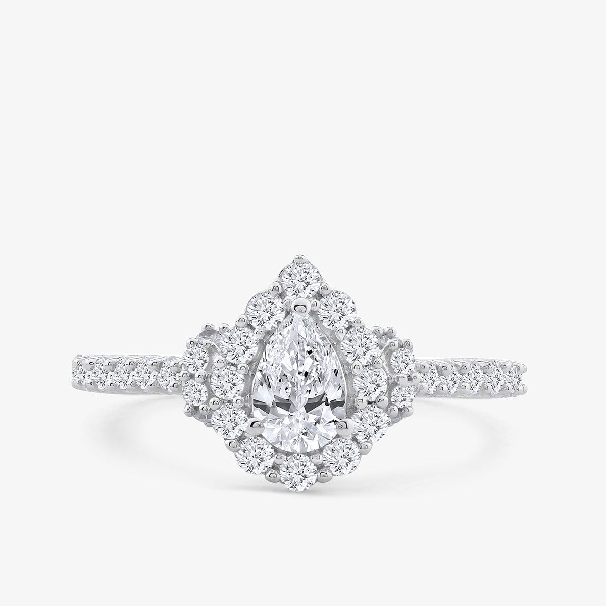 DEWDROP<span> Bloom Diamond Promise </span>RING