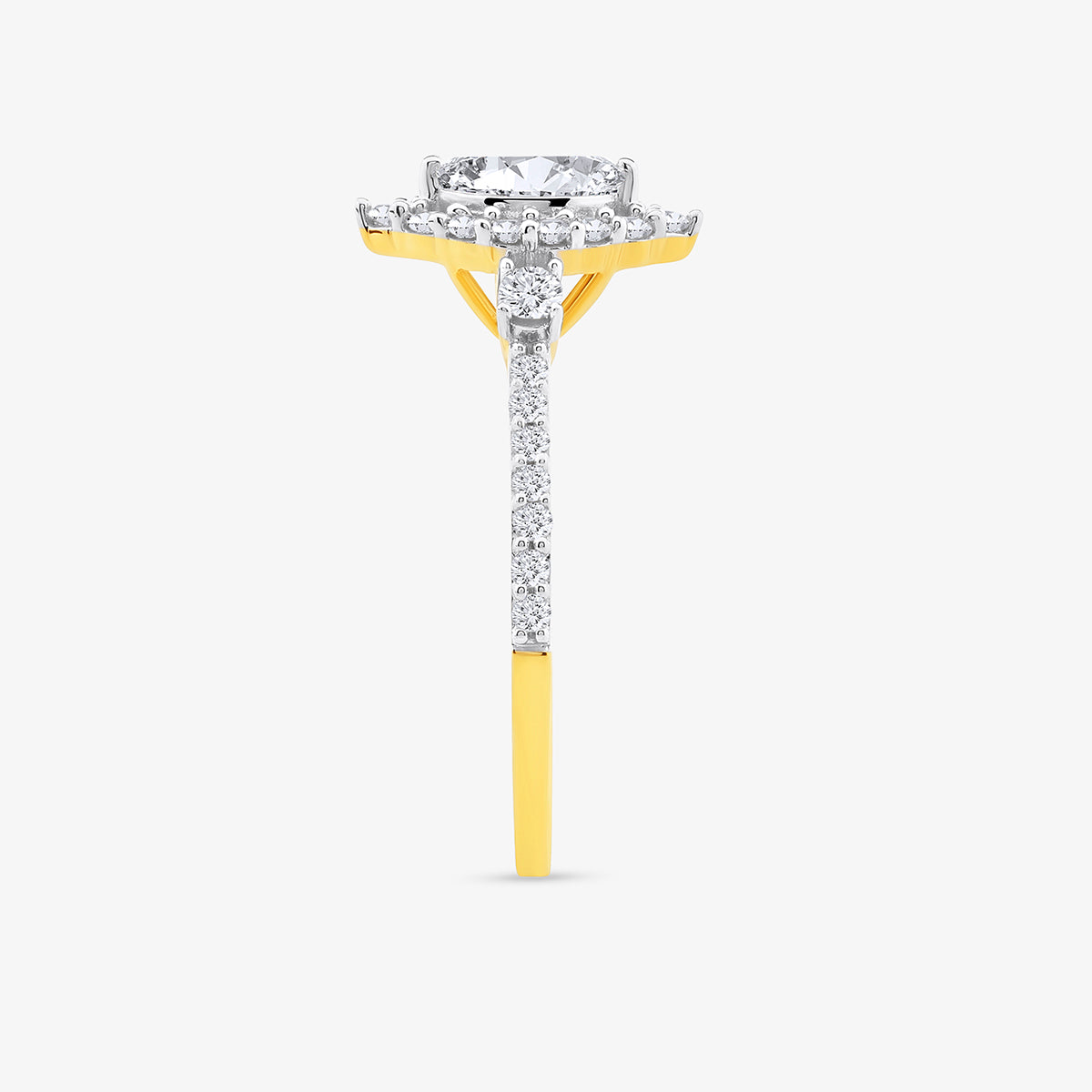 ETERNAL<span> Halo Marquise Solitaire </span>RING