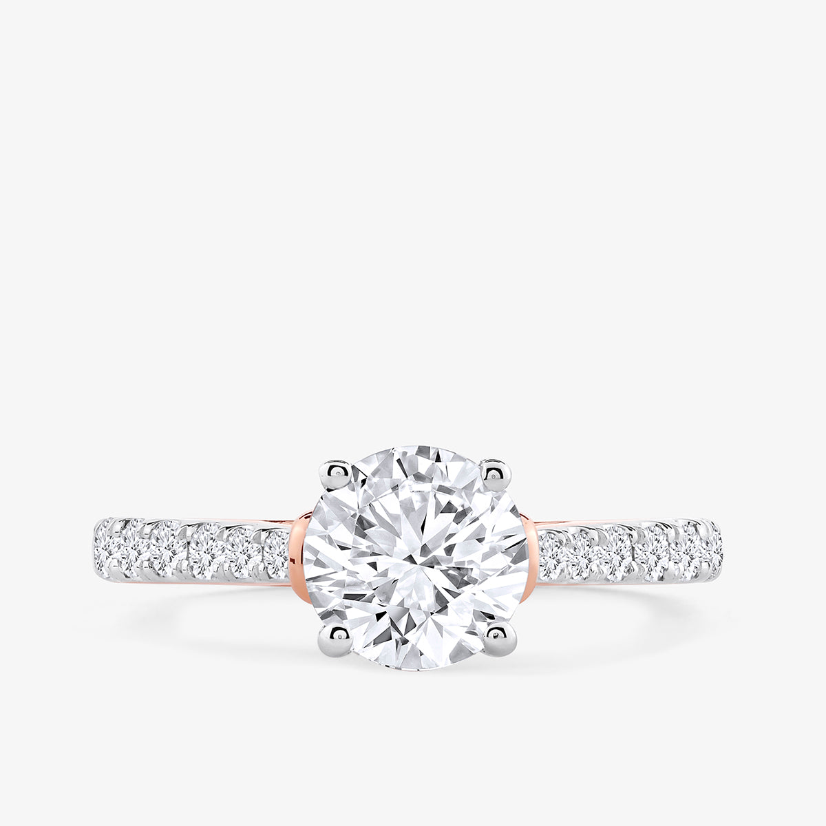 TIMELESS<span> Cathedral Solitaire </span>RING