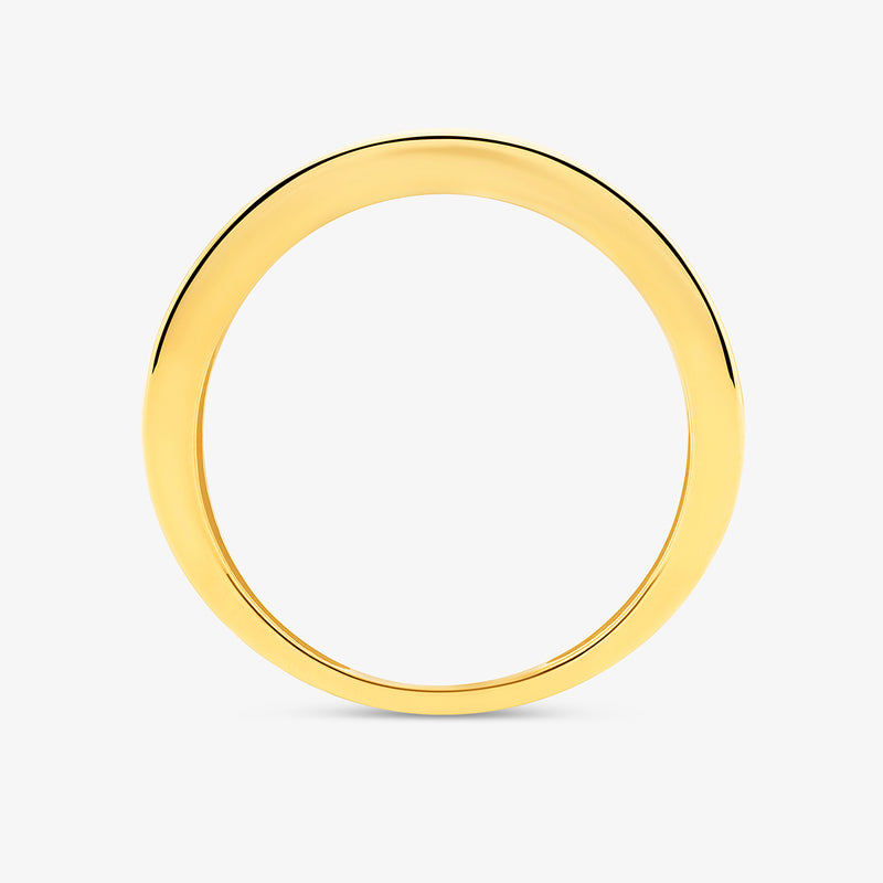 The Keemti Jewels Orbit Radiance Diamond Ring adds simple, polished elegance to your style on any occasion.