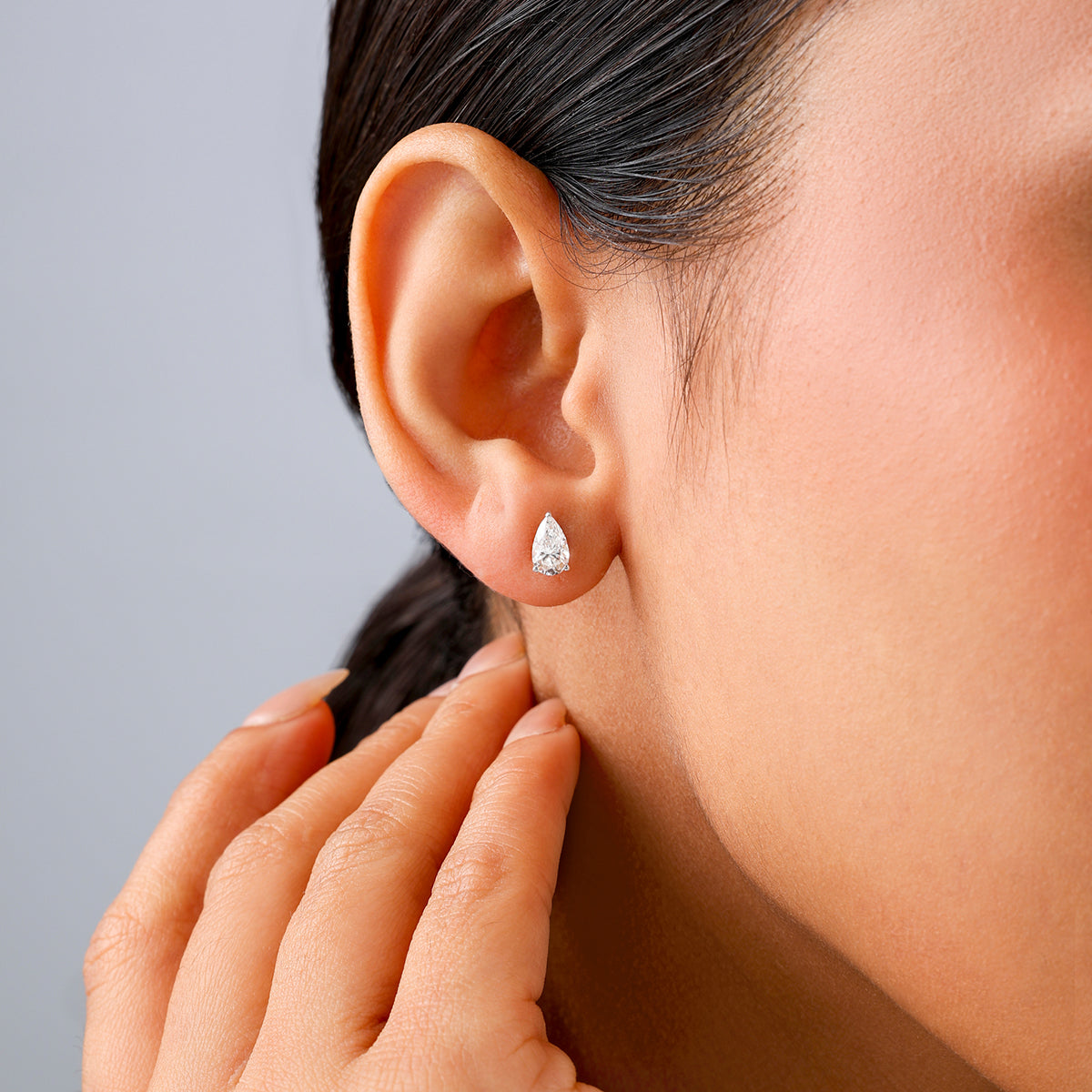 PEARLUXE<span> Solitaire Stud </span>EARRINGS