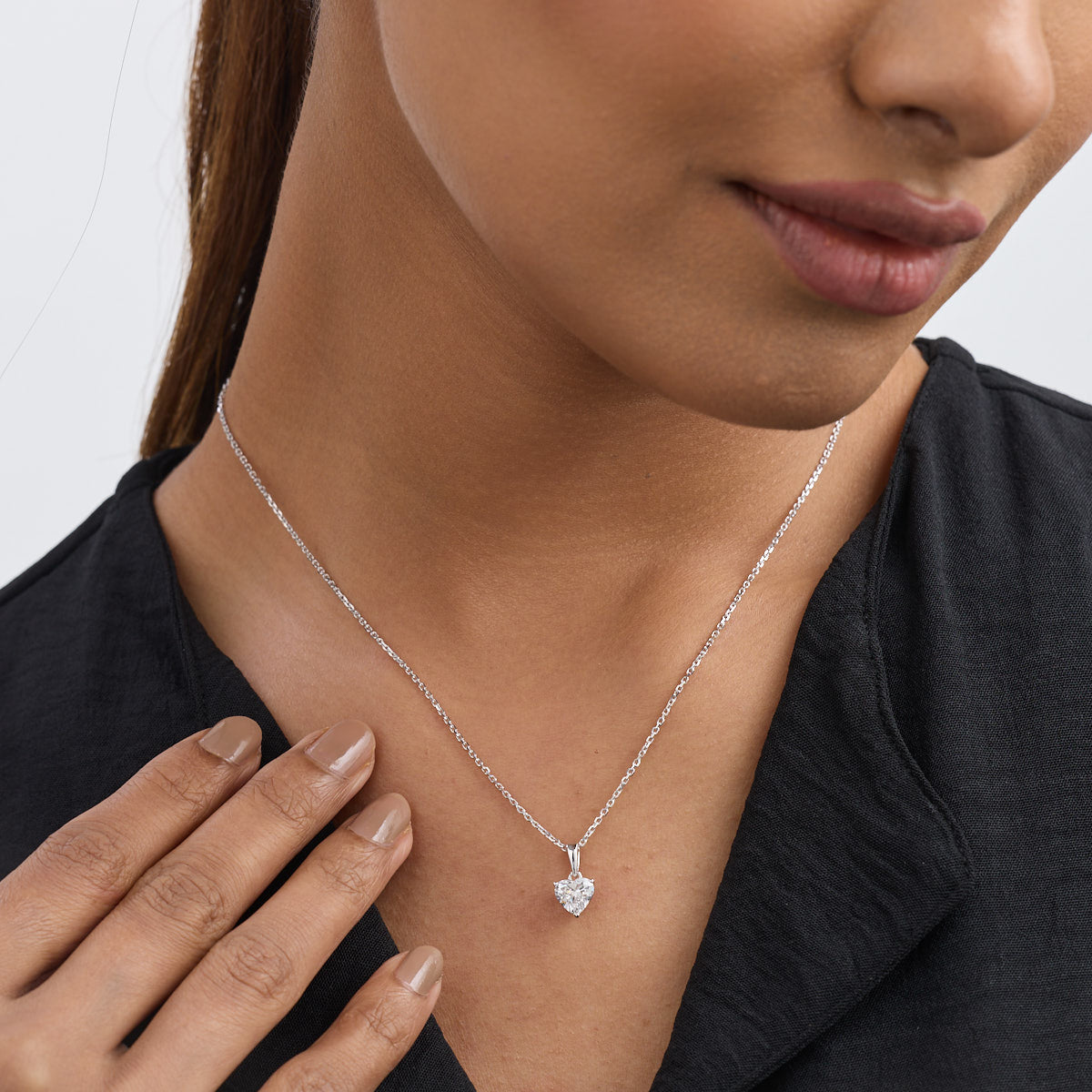 Timeless Heart Diamond Pendant