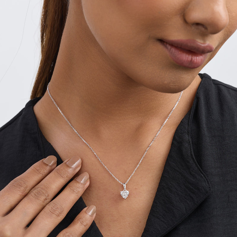 Timeless Heart Diamond Pendant