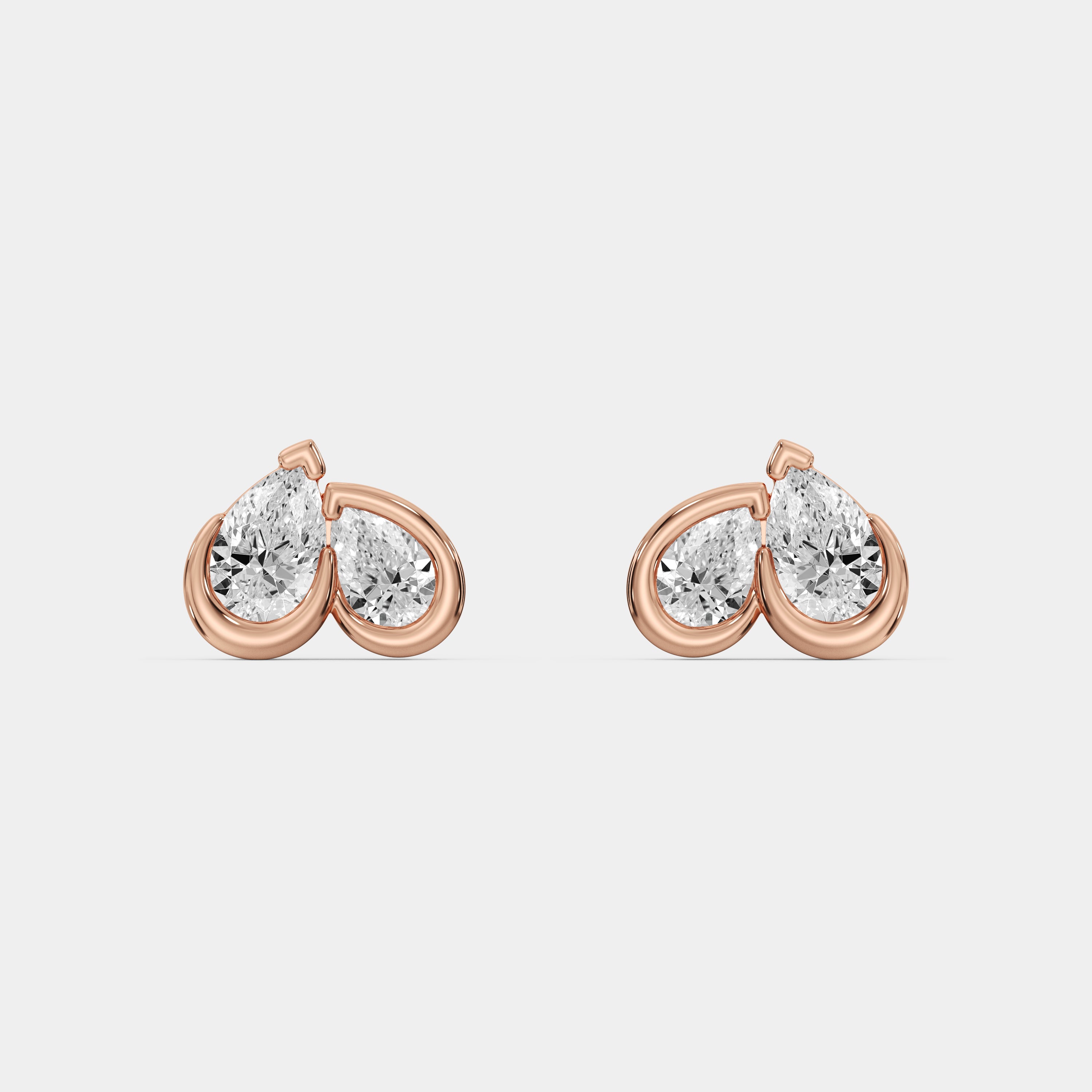 TENDER <span>Embrace Diamond Stud</span> EARRINGS