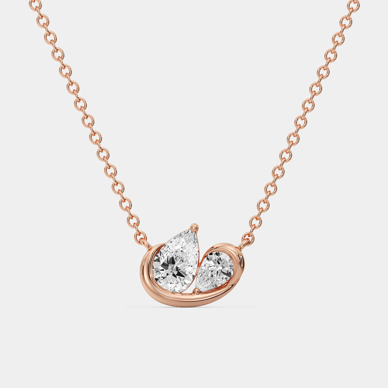 Infinite Hug Diamond Necklet