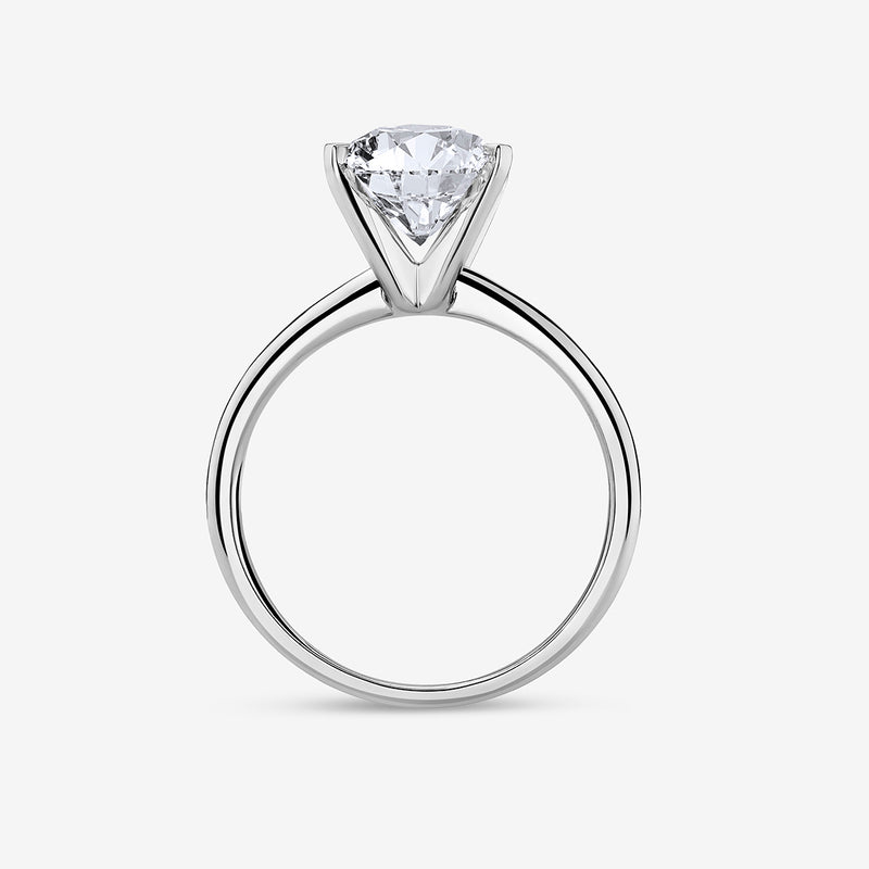 Eternal Oval Solitaire Ring