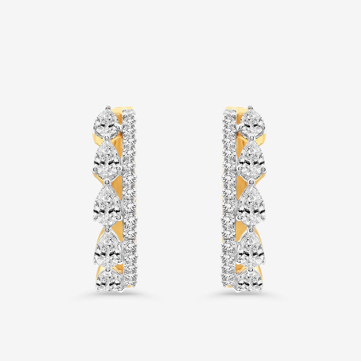 URBAN<span> Shine Diamond Huggie</span> EARRING
