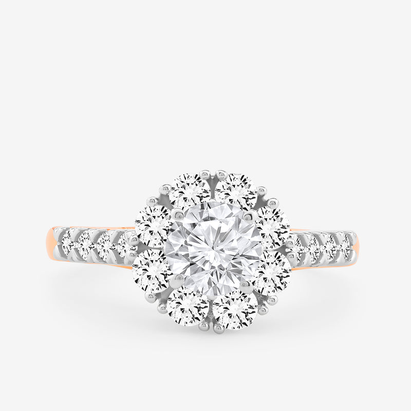 Eternal Blossom Solitaire Ring