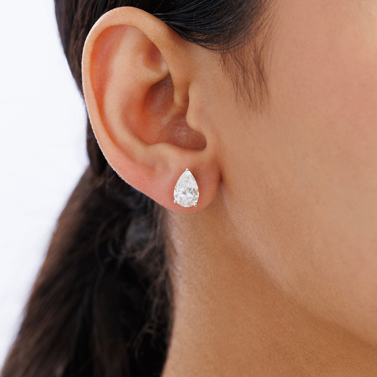 PEARLUXE <span>Solitaire Stud</span> EARRINGS