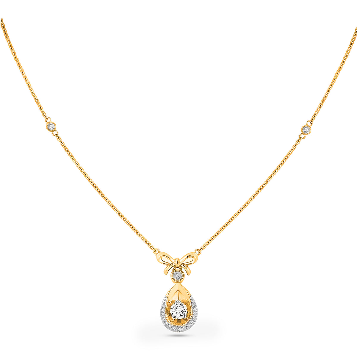 Minimal Drop Beaded Necklet