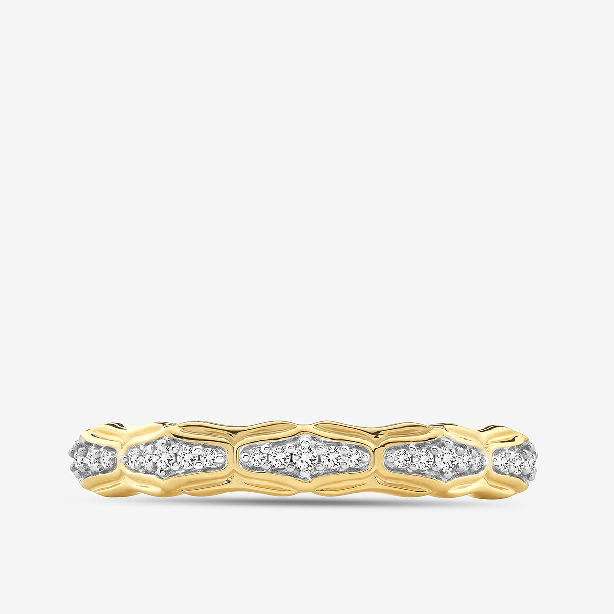 WAVE <span>Edge Diamond </span>RING