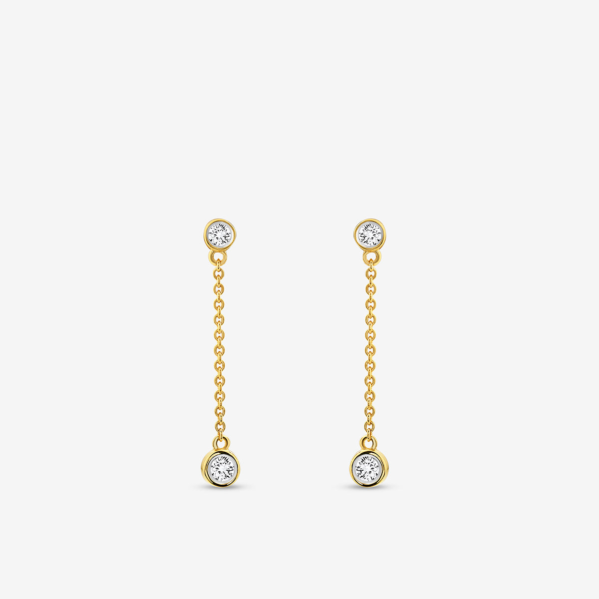 SHIMMER <span>Trail Diamond Dangler </span>EARRINGS
