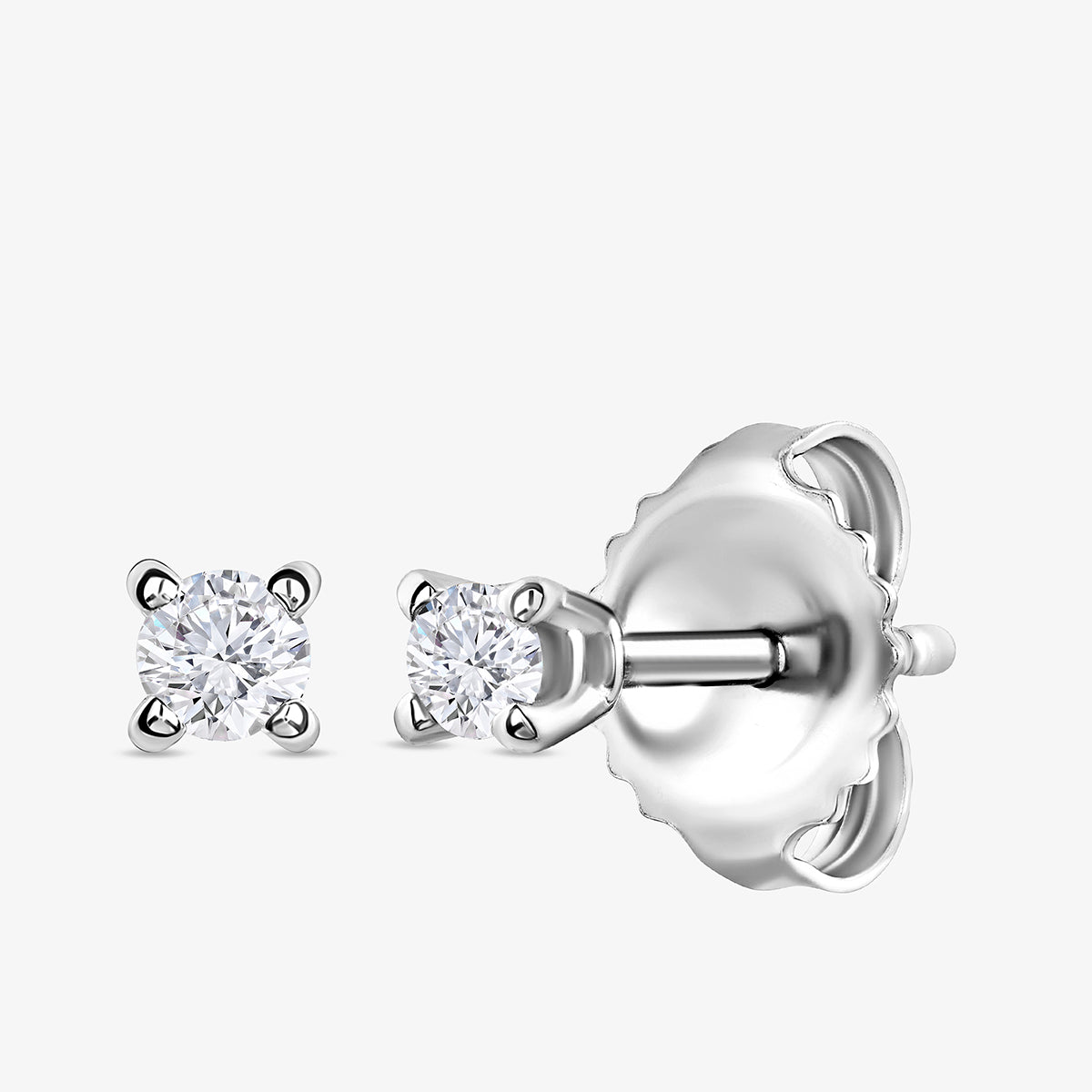 TIMELESS <span>Solitaire Stud </span>EARRINGS
