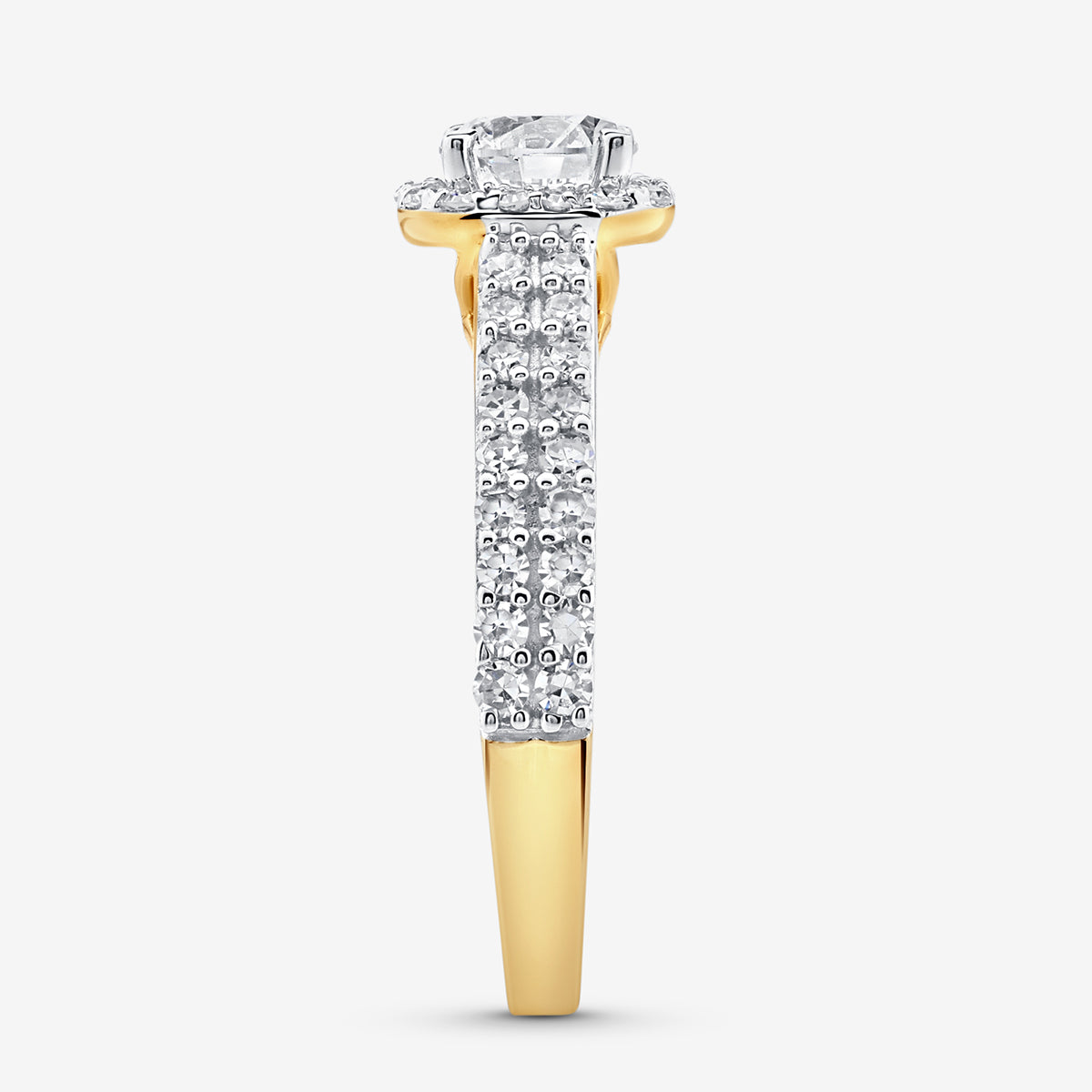 GENTLE <span>Glow Halo Diamond </span>RING