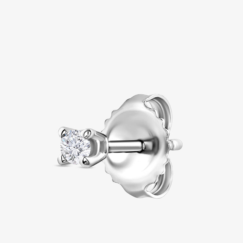 Timeless Solitaire Stud Earrings