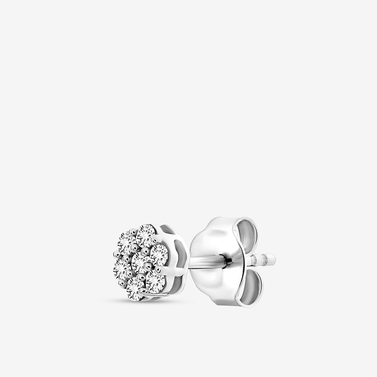 Keemti Jewels' CLUSTER Spark Stud Earrings offer lightweight, everyday elegance with a radiant bloom of sparkling stones.