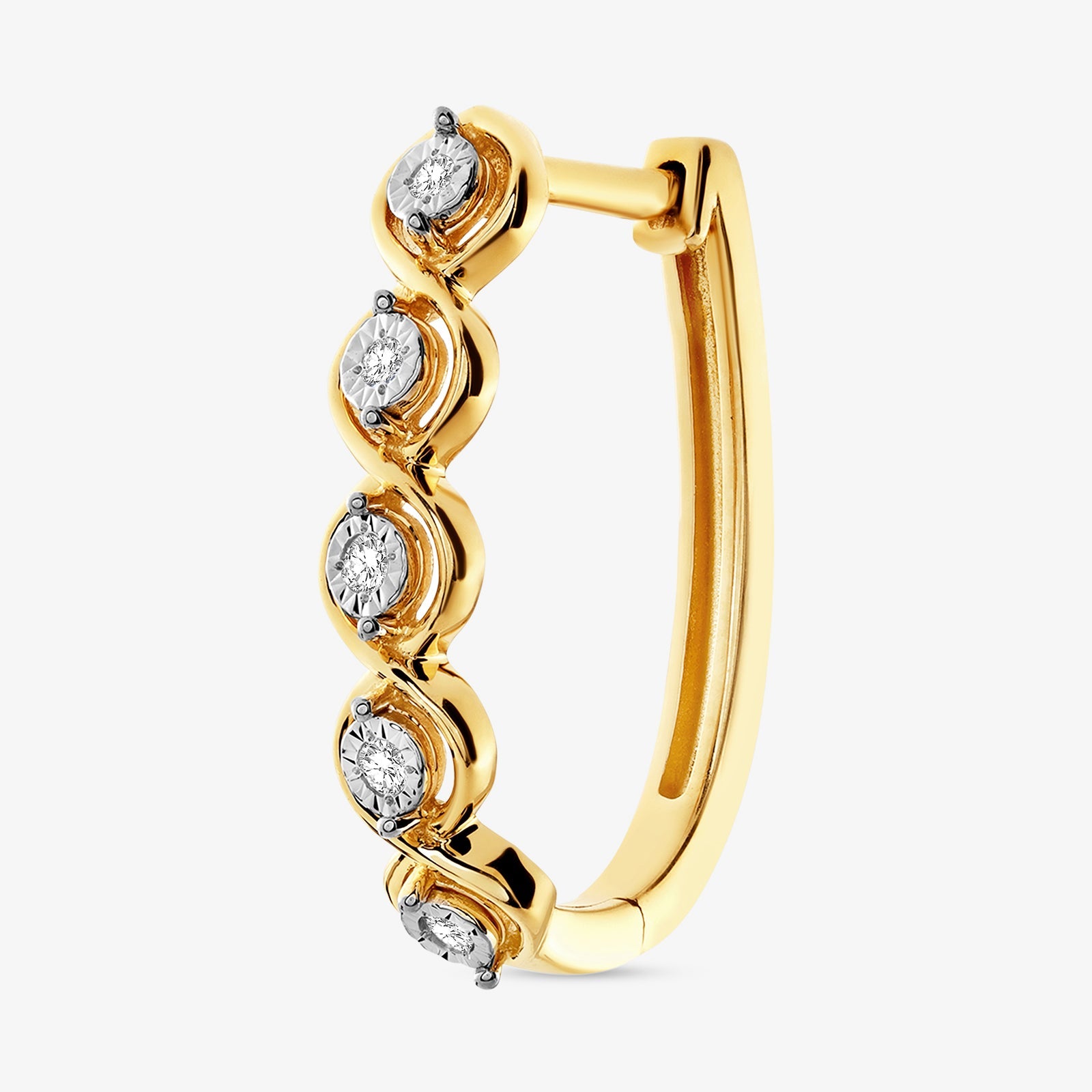 HELIX <span>Glow Hoop</span> EARRINGS