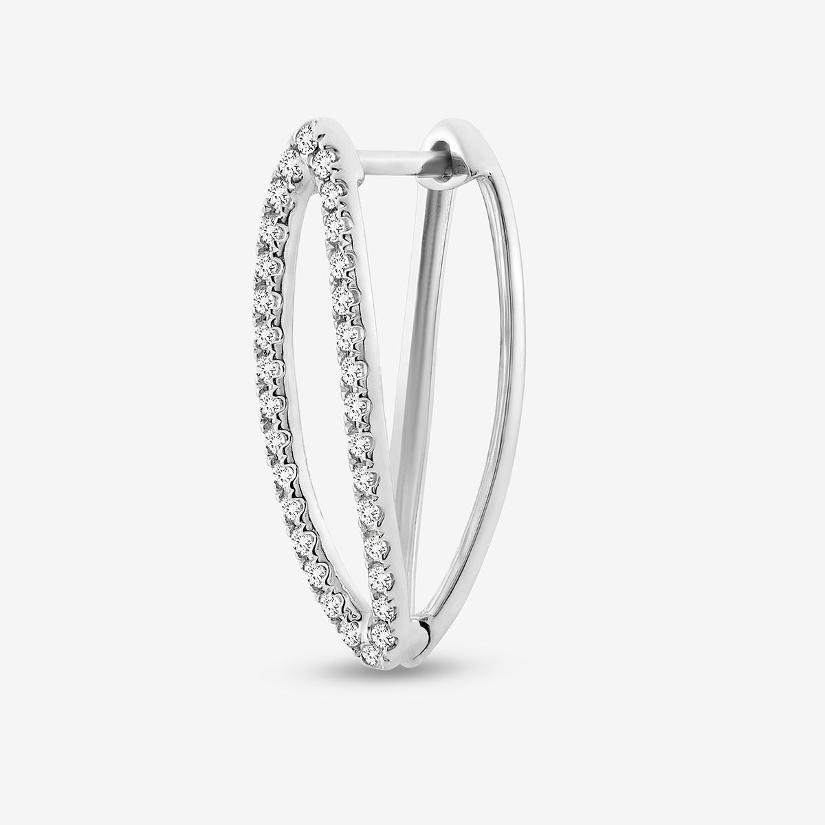 PURE<span>Radiance Diamond Hoop </span>EARRINGS