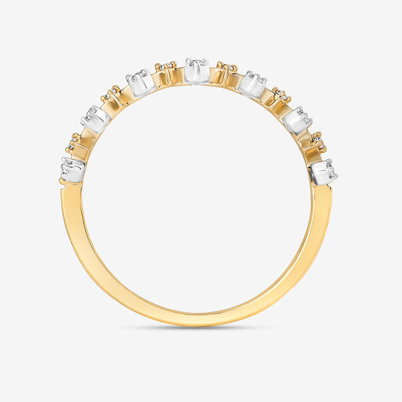 Tiara Sparkle Diamond Ring