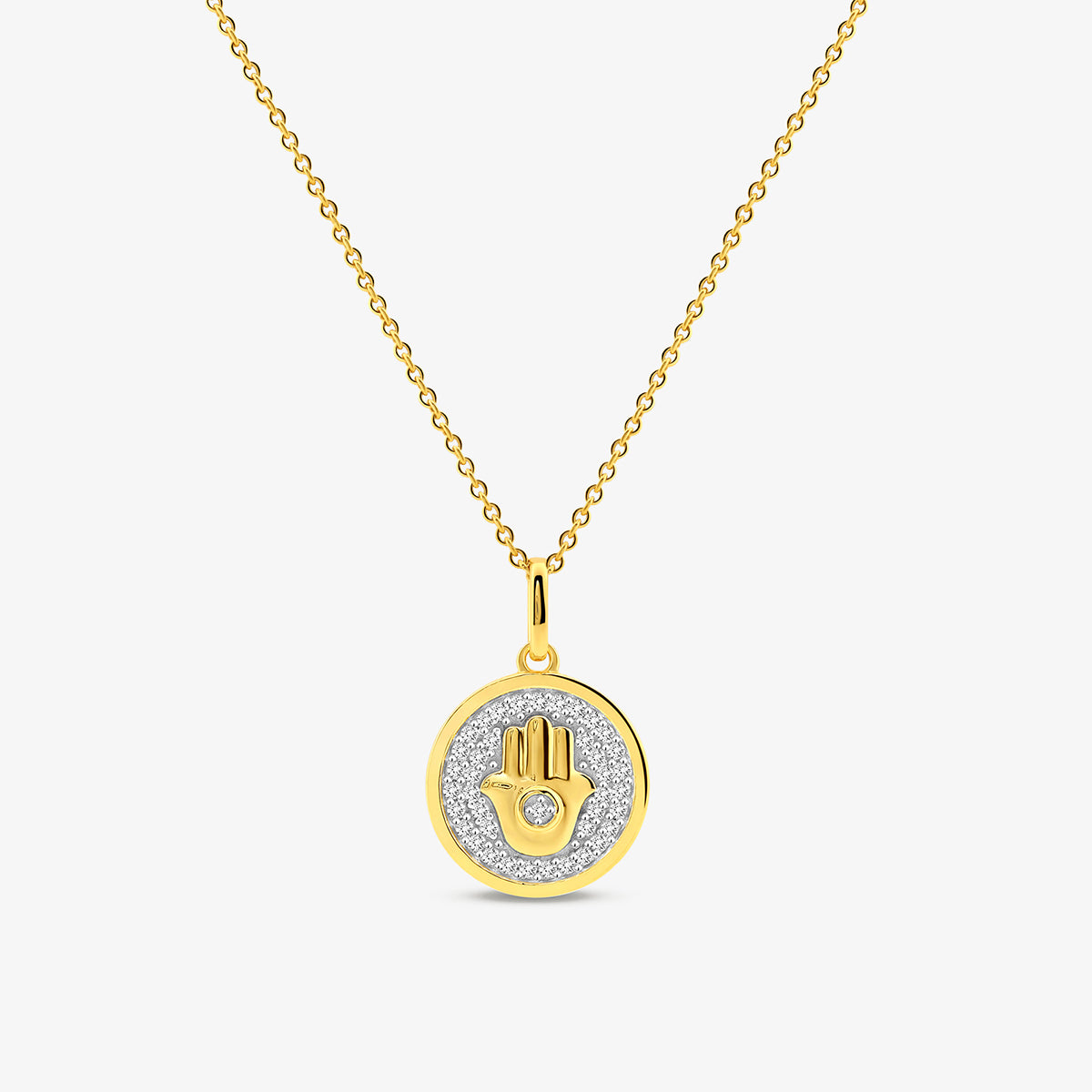 NAZARIYA<span> Halo Diamond </span>NECKLET