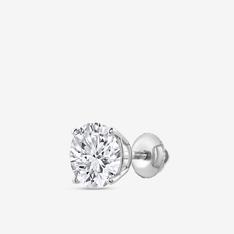 Timeless Solitaire Stud Earrings