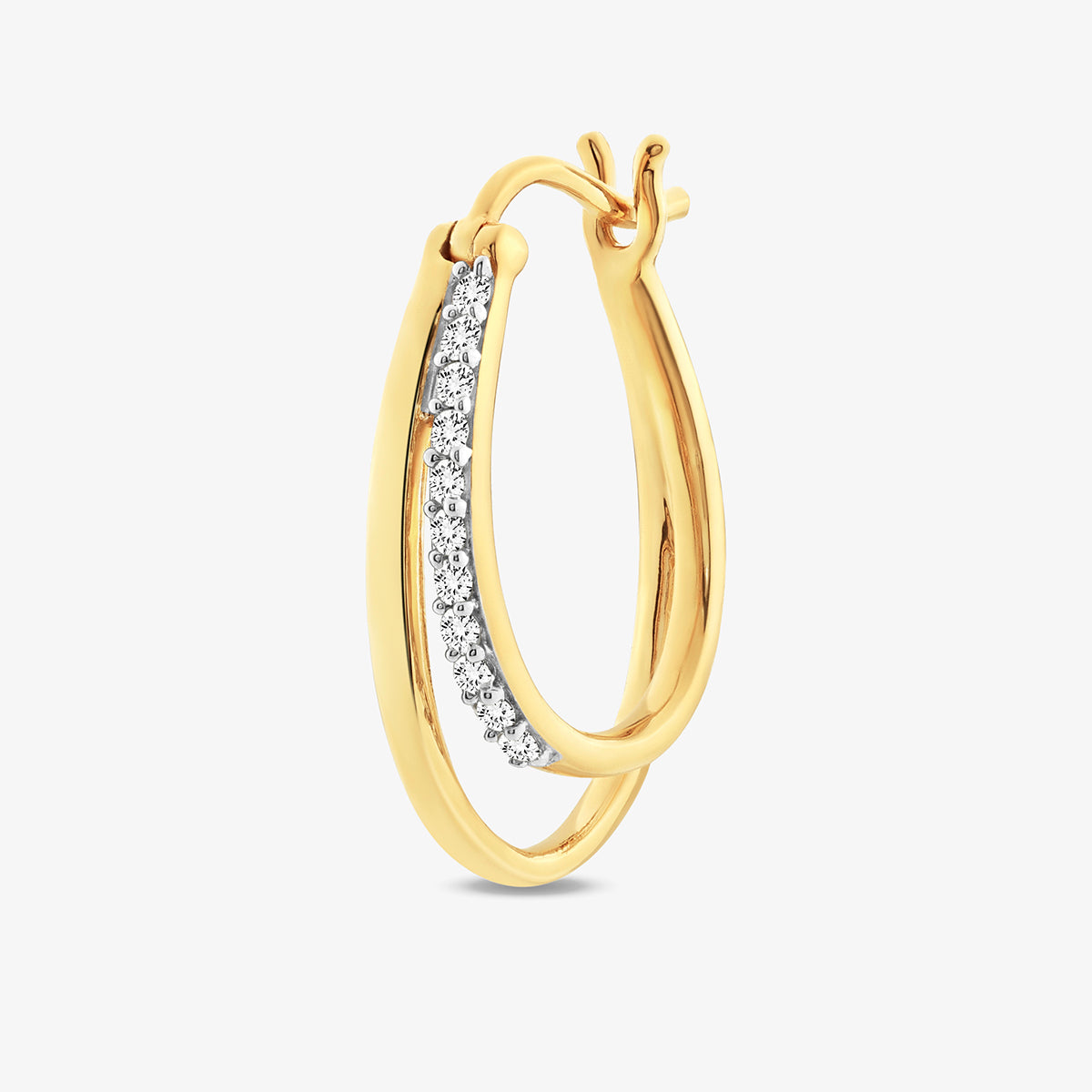 GUARDIAN <span>Glow Diamond Hoop </span>EARRINGS