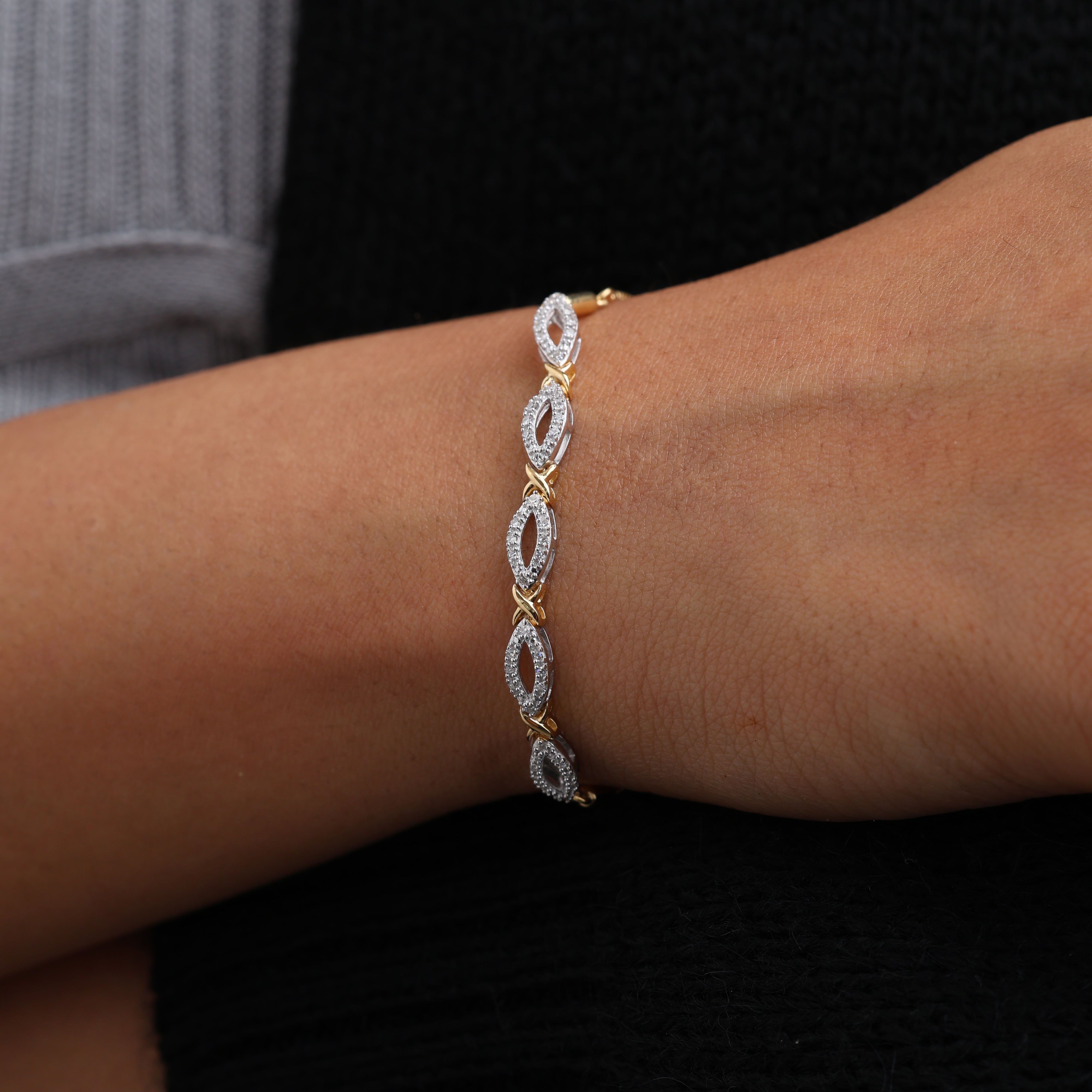 SERENE <span>Loop Diamond Bolo</span> BRACELET