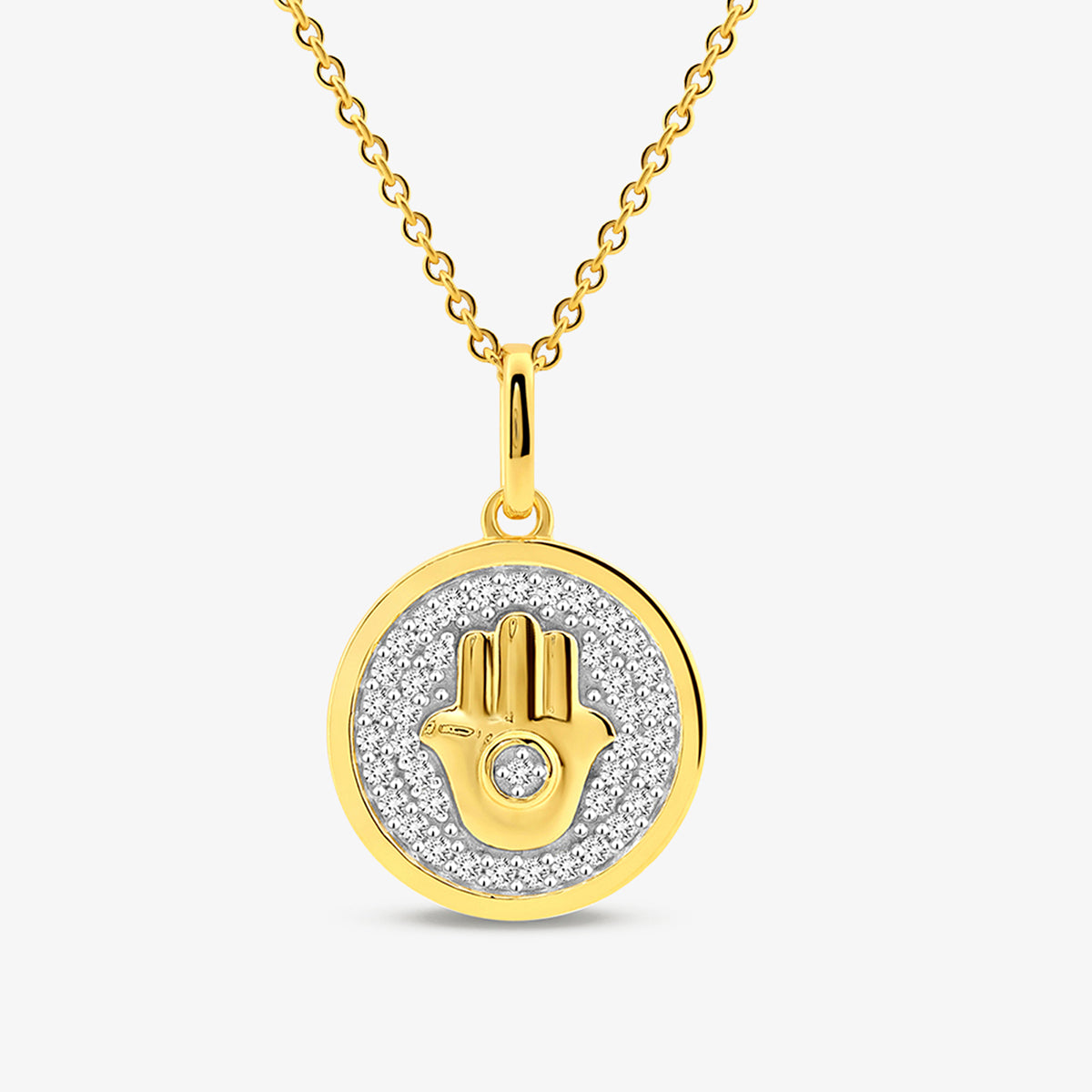 NAZARIYA<span> Halo Diamond </span>NECKLET