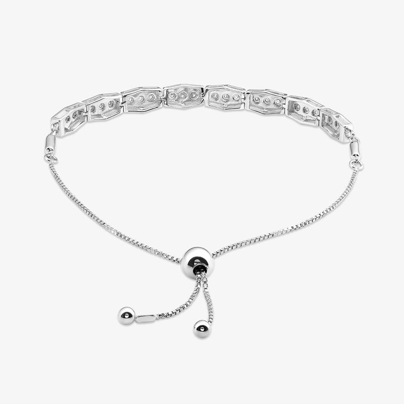 Facet Link Bolo Bracelet