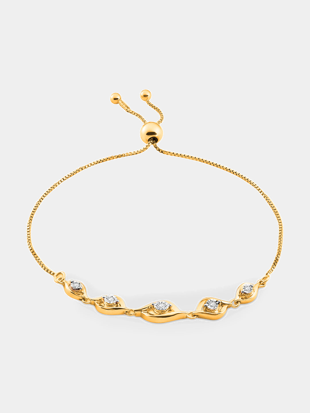 Gold Leaf Bolo Bracelet - keemti jewels