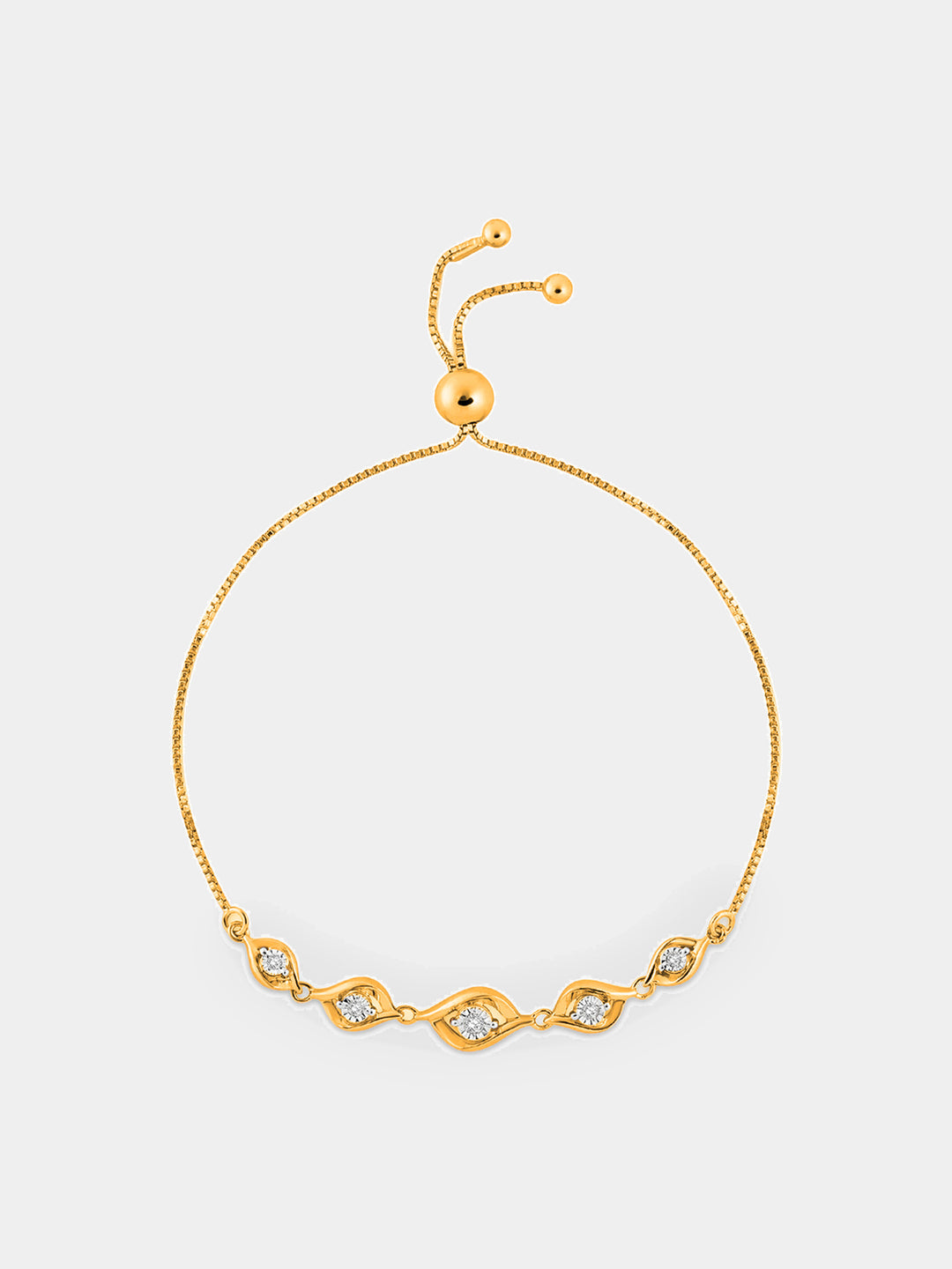 Gold Leaf Bolo Bracelet - keemti jewels