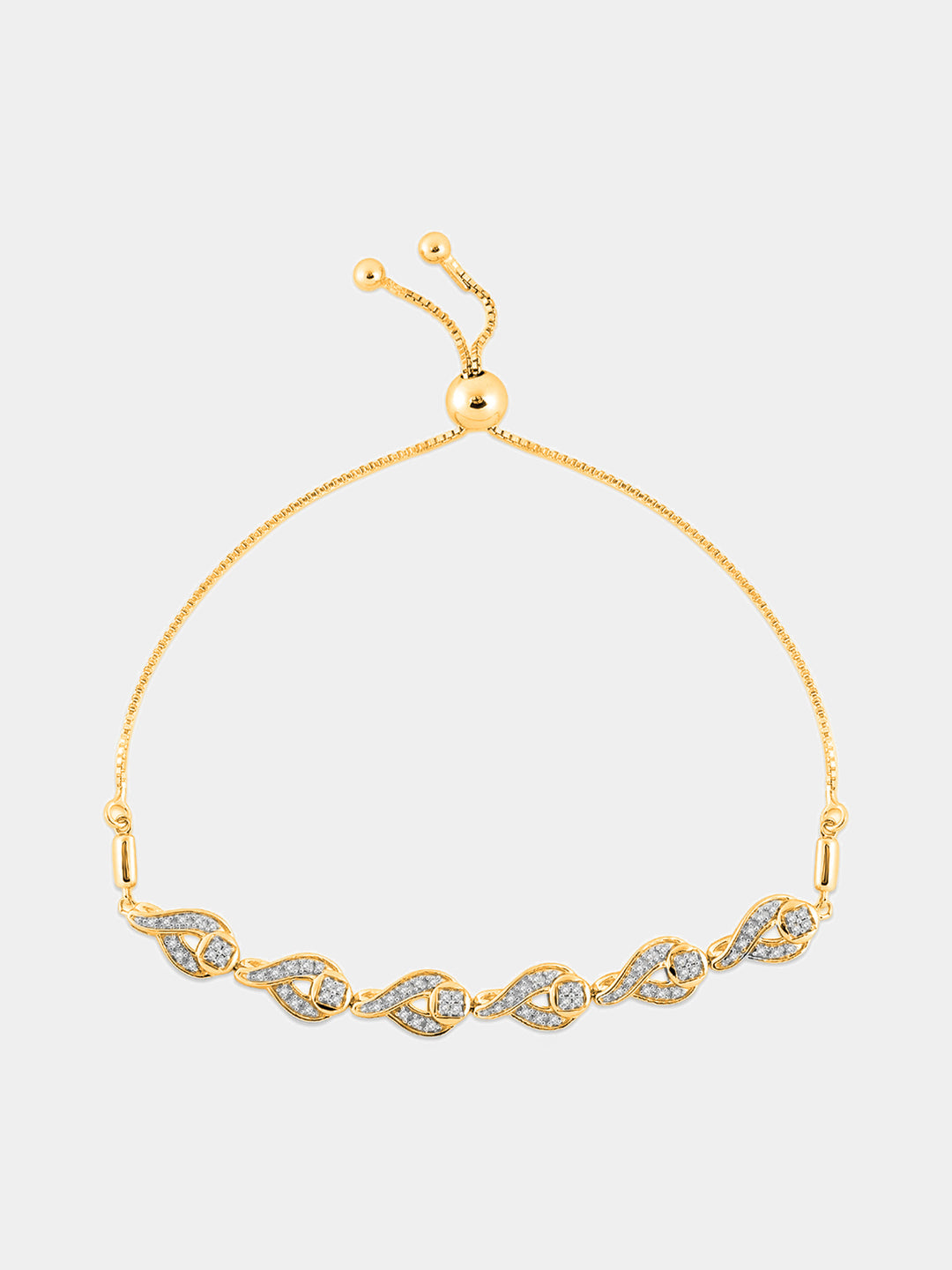 Teardrop Link Bolo Bracelet - keemti jewels