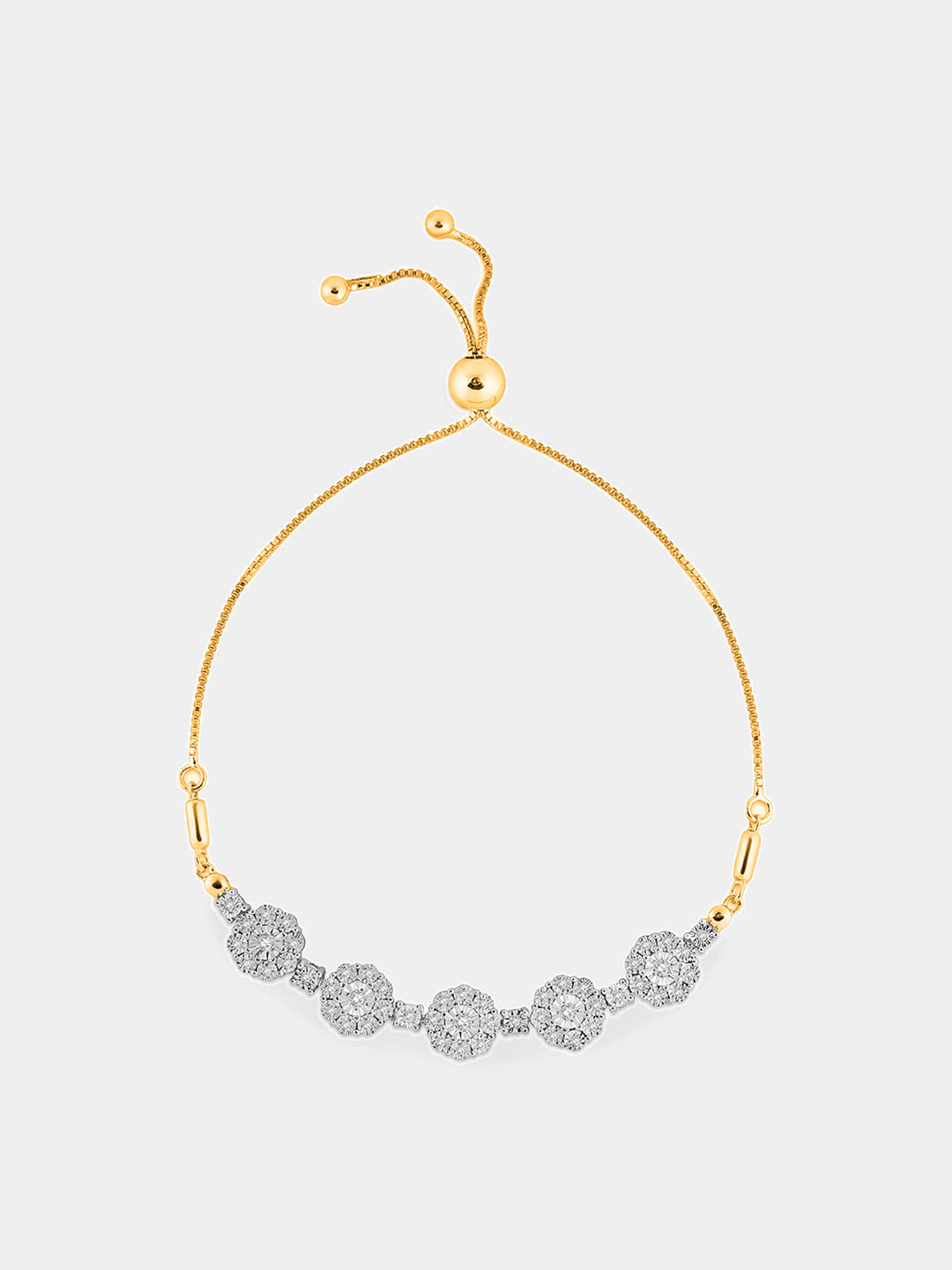 Keemti Jewels Florette Bloom Bolo Bracelet Side View
