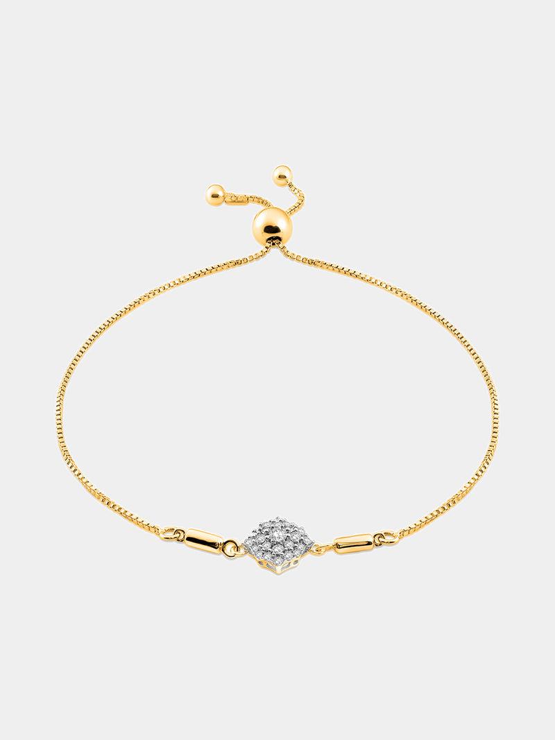 Floral Bloom Bolo Bracelet