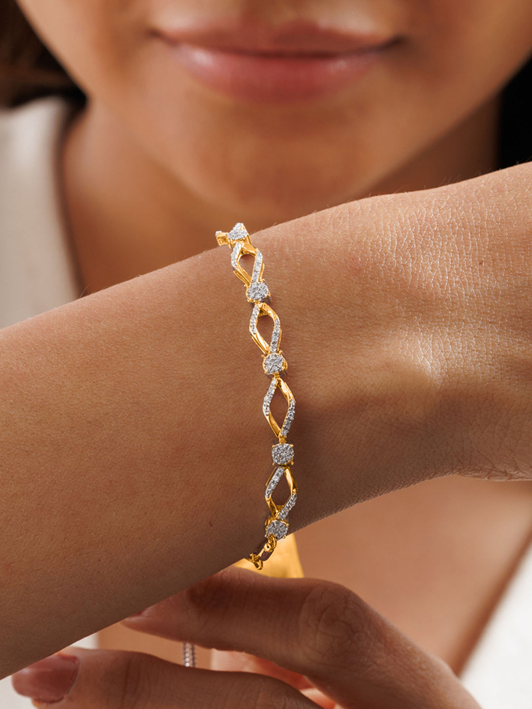 Keemti Jewels Enchanted Marquise Bolo Bracelet Extra View
