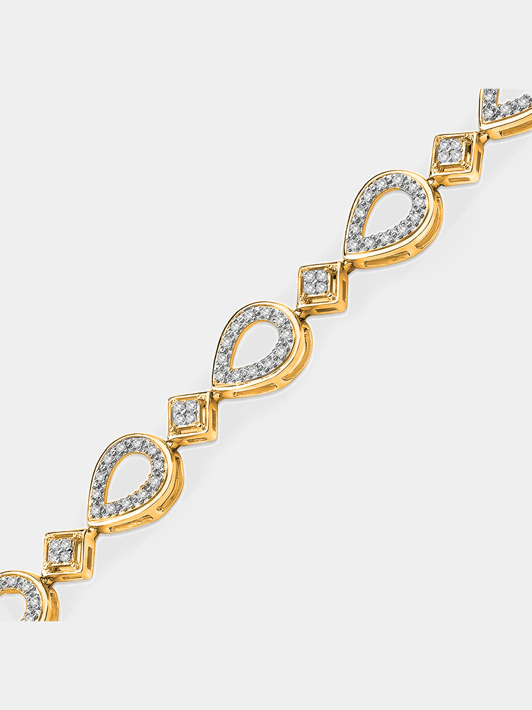 Keemti Jewels Teardrop Marquise Bolo Bracelet Main View