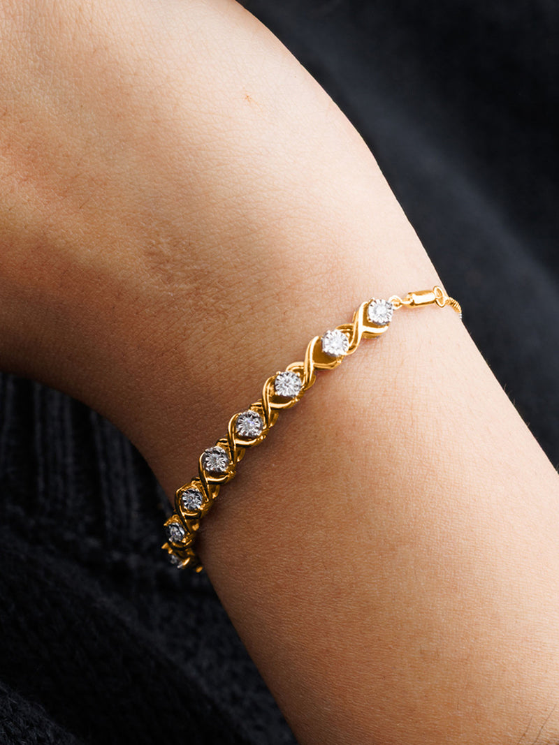 Keemti Jewels Infinity Twist Bolo Bracelet Extra View