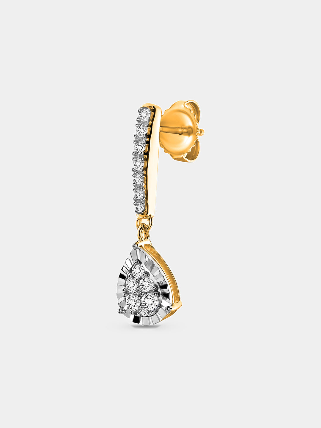 Keemti Jewels Dewdrop Dangle Diamond Earrings Extra View