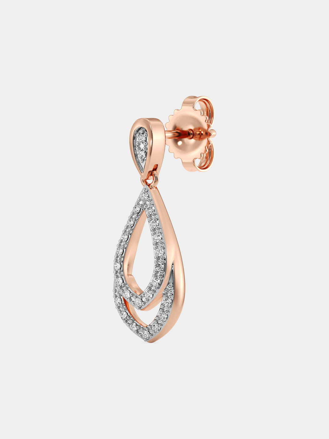 Keemti Jewels Teardrop Dangling Earrings Side View