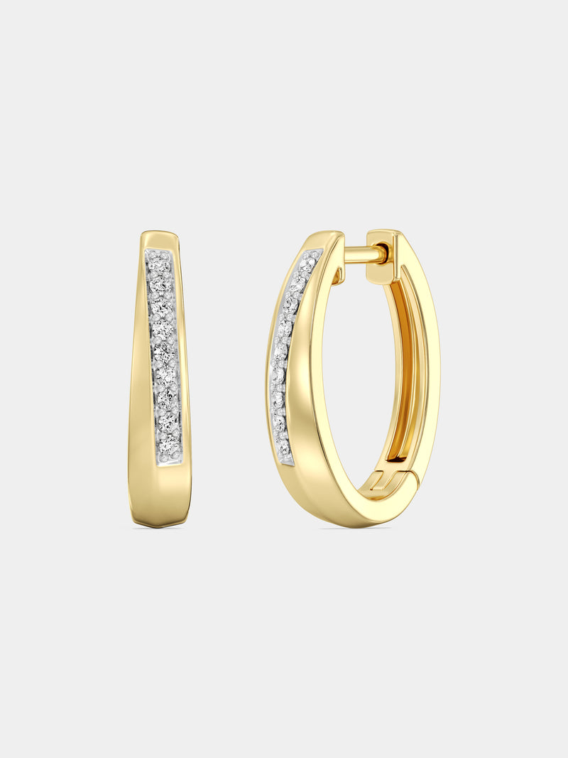 Classic Shine Hoop Earrings - keemti jewels
