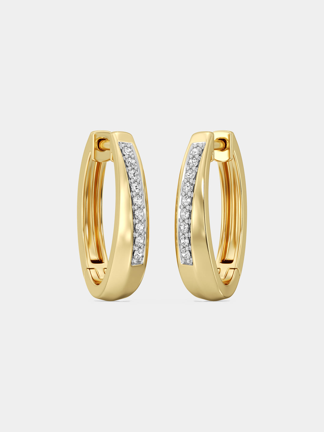 Classic Shine Hoop Earrings - keemti jewels
