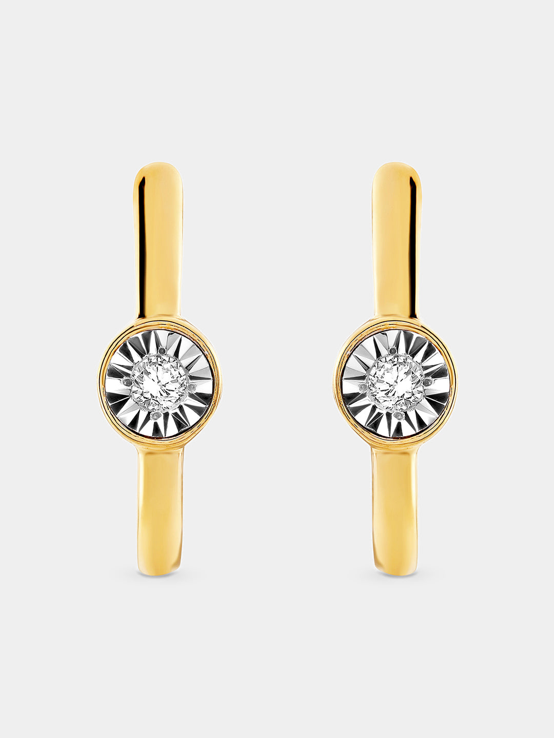 Keemti Jewels Orbit Glow Hoop Earrings Main View